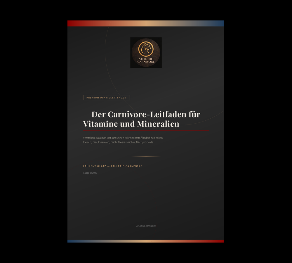 Cover des Buches Der Carnivore-Leitfaden für Vitamine und Mineralien