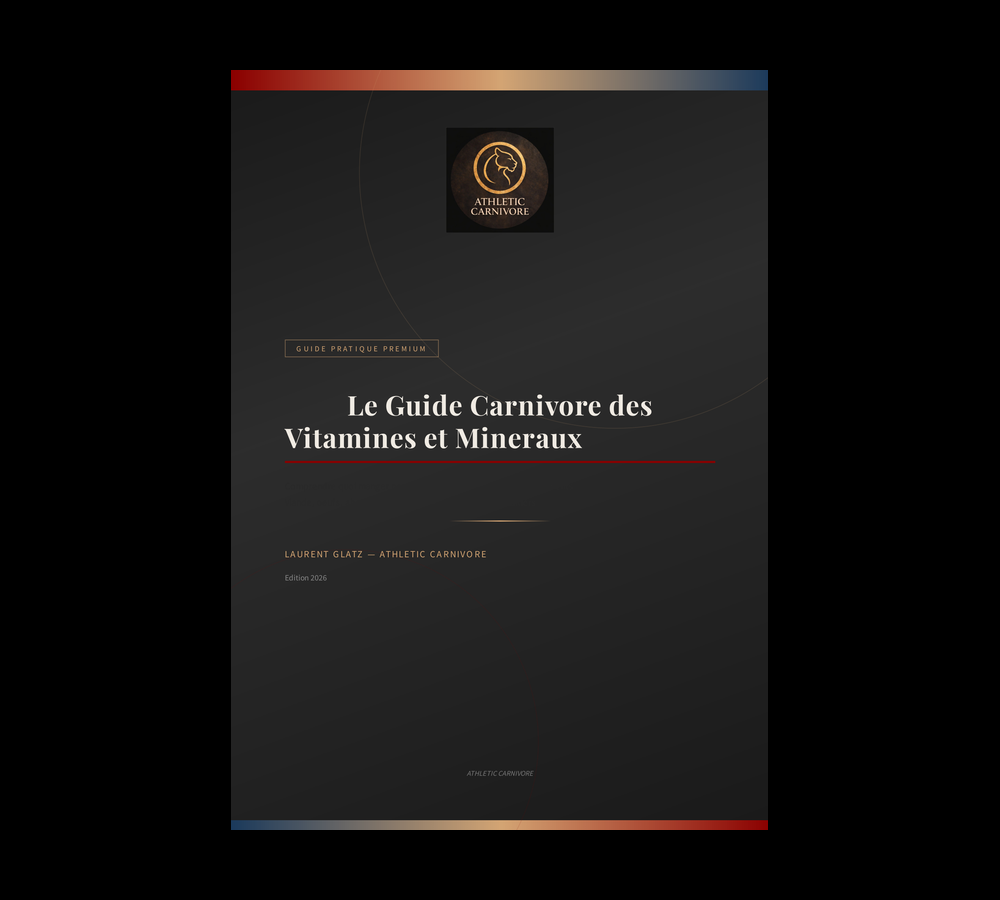 Couverture du livre Le Guide Carnivore des Vitamines et Minéraux