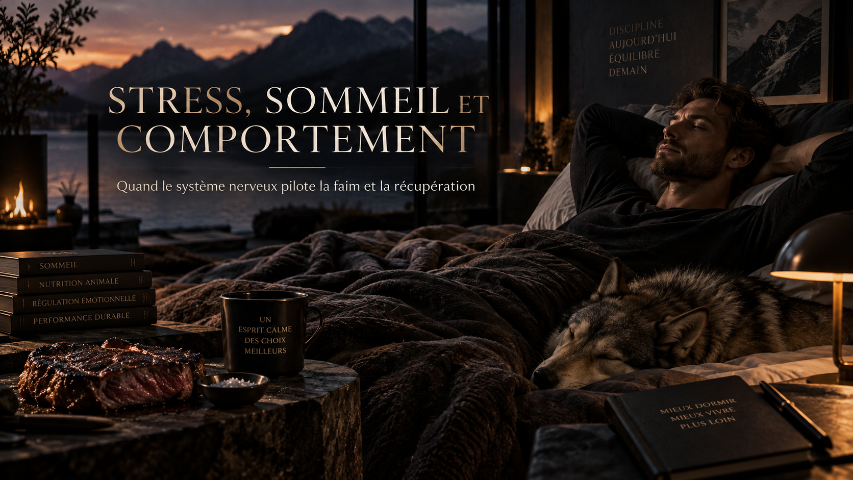 Stress, sommeil et comportement alimentaire
