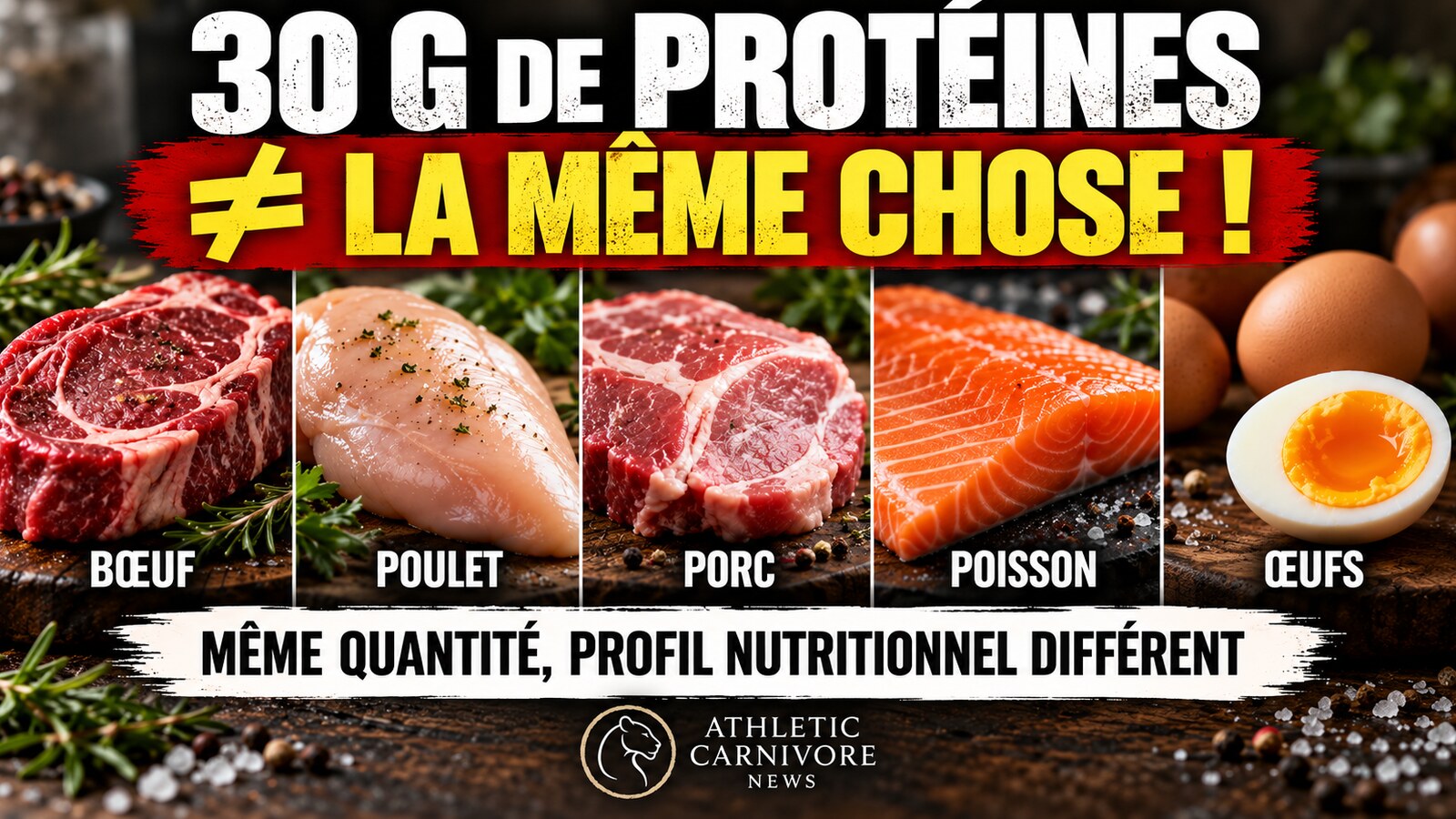 30 g de protéines ne veulent pas dire la même chose : comprendre le piège des macros