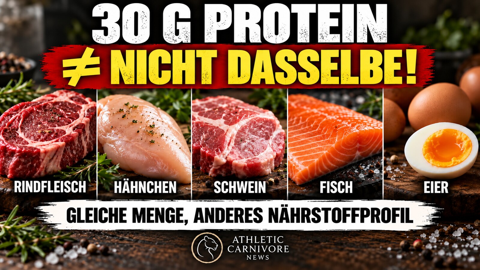 30 g Protein sind nicht gleich 30 g: Die Falle der Makronährstoffe verstehen