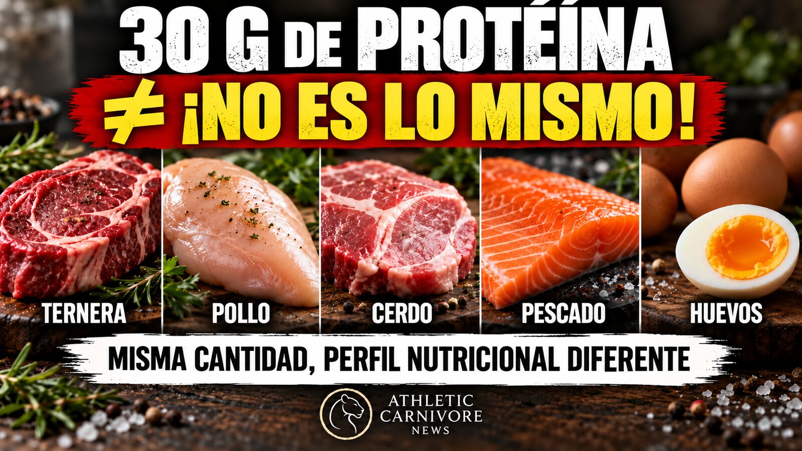 30 g de proteínas no significan lo mismo: entender la trampa de los macros