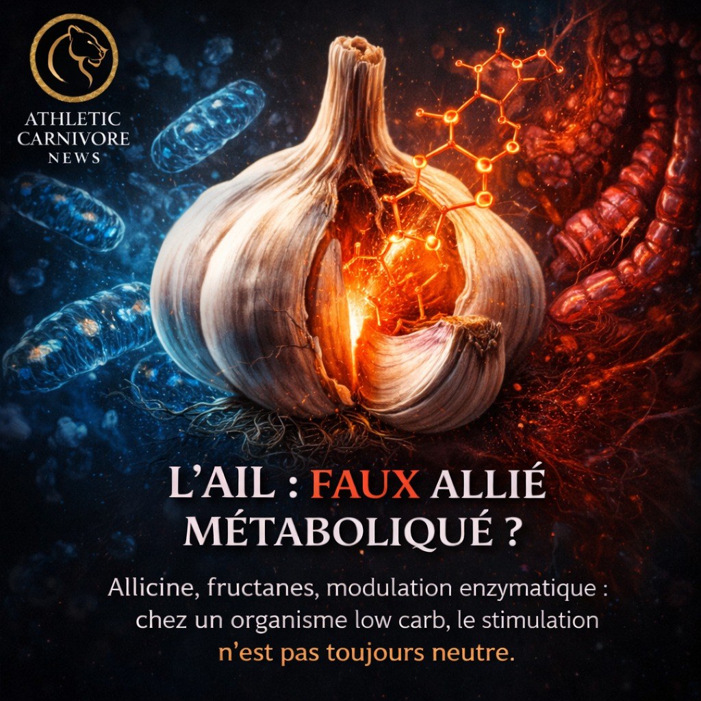 L’ail, faux allié métabolique ? Quand un aliment “santé” peut devenir un irritant