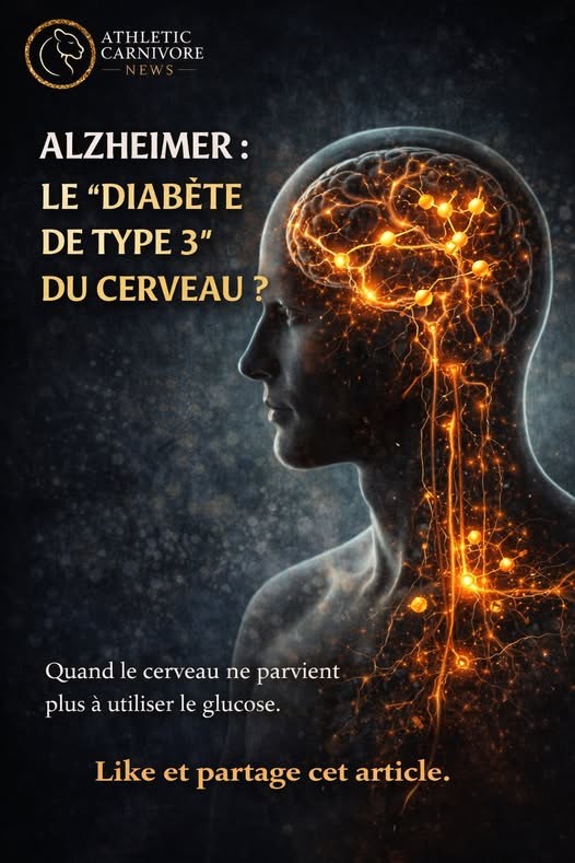 Diabète de type 3 : Alzheimer est-il aussi une maladie du métabolisme cérébral ?
