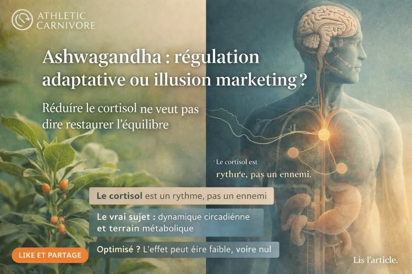 Ashwagandha : adaptogène intelligent ou rustine sur un cortisol mal compris ?
