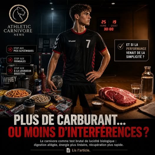 Carnivore et performance : quand l’athlète cesse de carburer au sucre