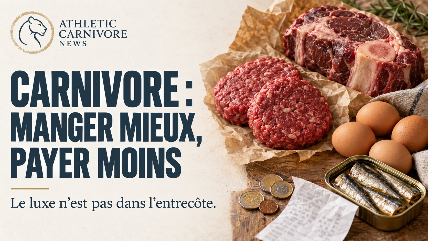 Manger carnivore avec un petit budget : le vrai piège n’est pas le prix de la viande