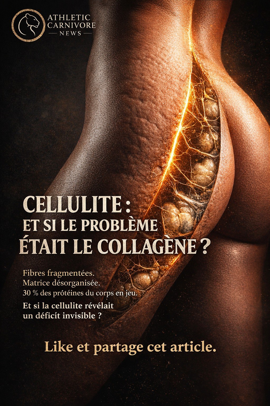 Cellulite et collagène : quand la peau révèle une charpente affaiblie