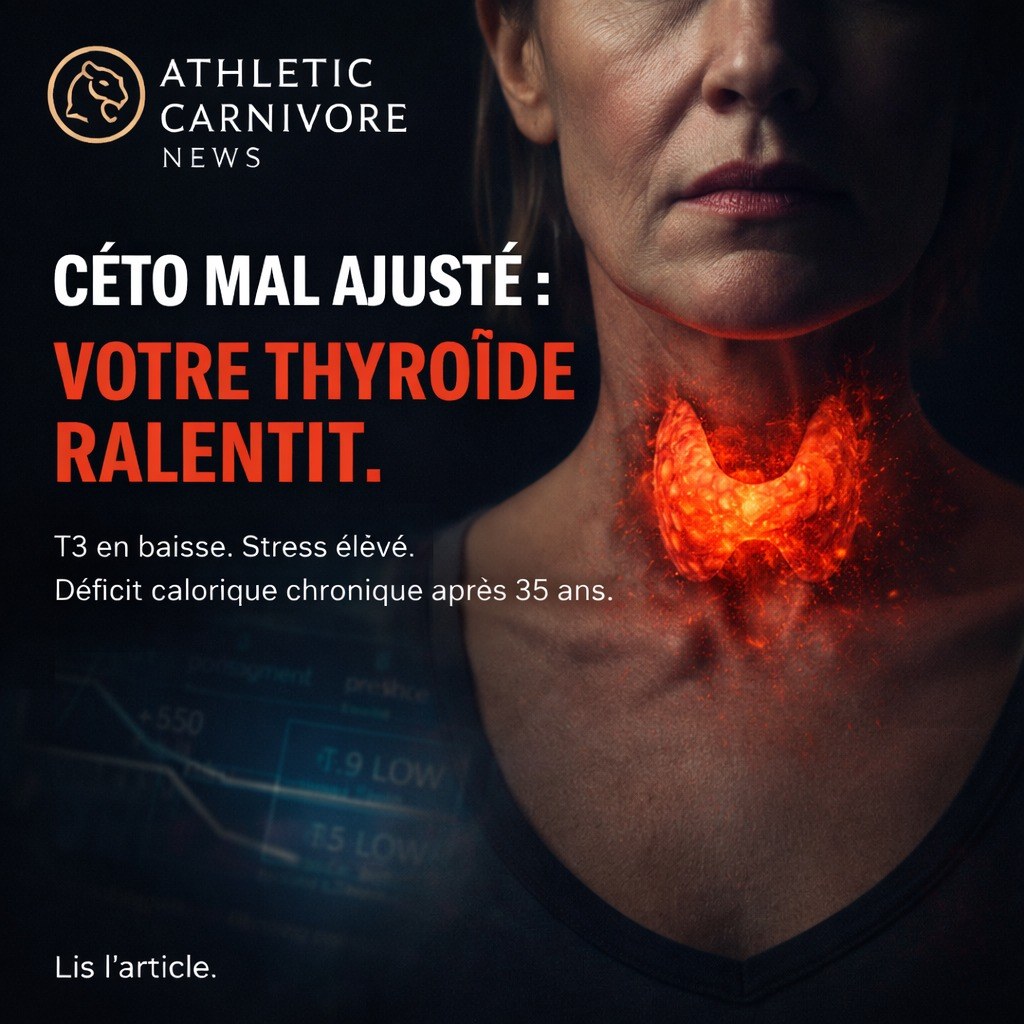 Céto et thyroïde chez la femme après 35 ans : le problème n’est pas le céto, c’est le réglage