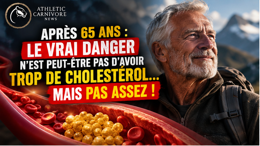 Cholestérol après 65 ans : pourquoi le vouloir trop bas peut être une erreur