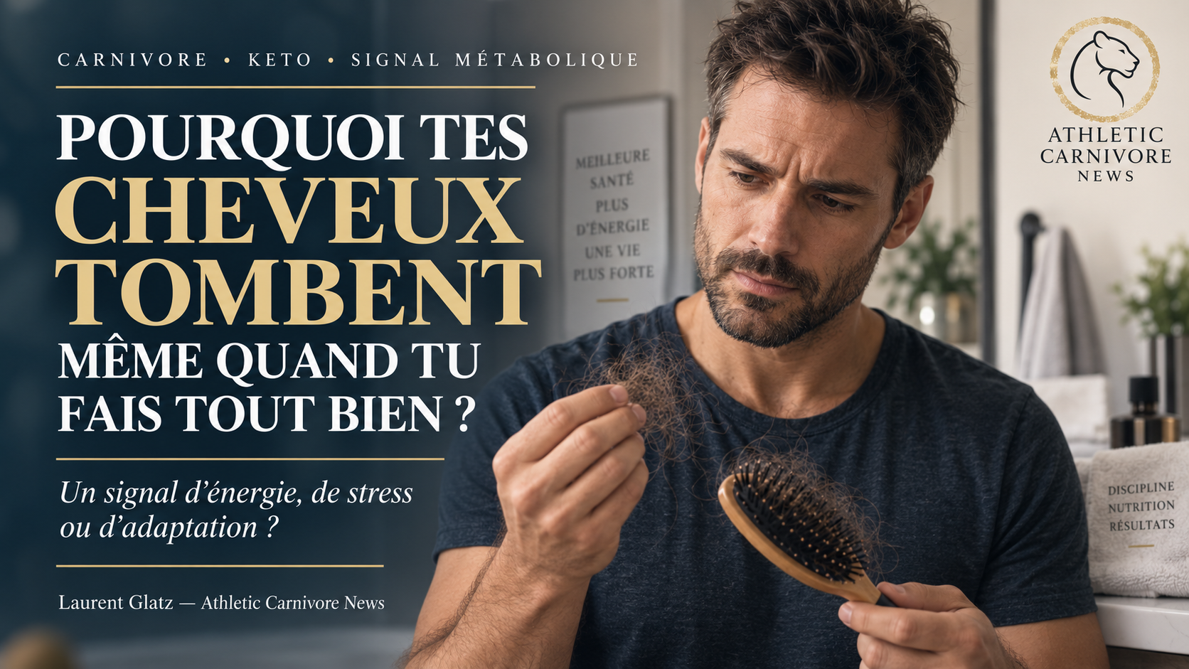 Pourquoi tes cheveux tombent avec le régime carnivore ou keto