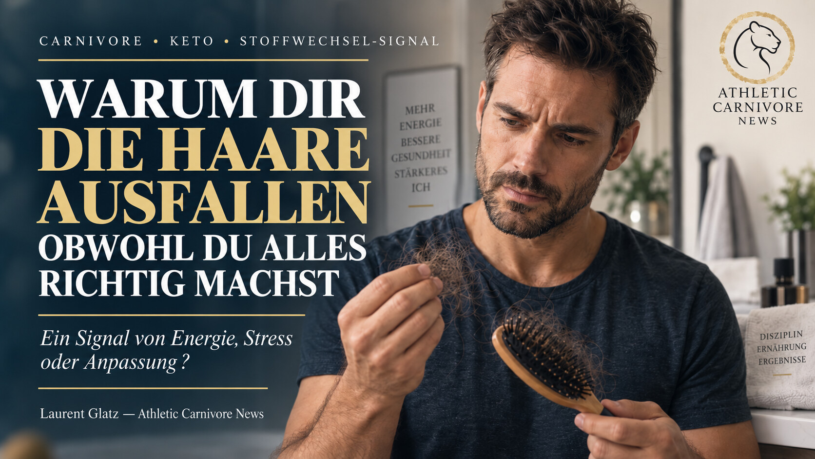 Warum deine Haare bei der Carnivore- oder Keto-Diät ausfallen