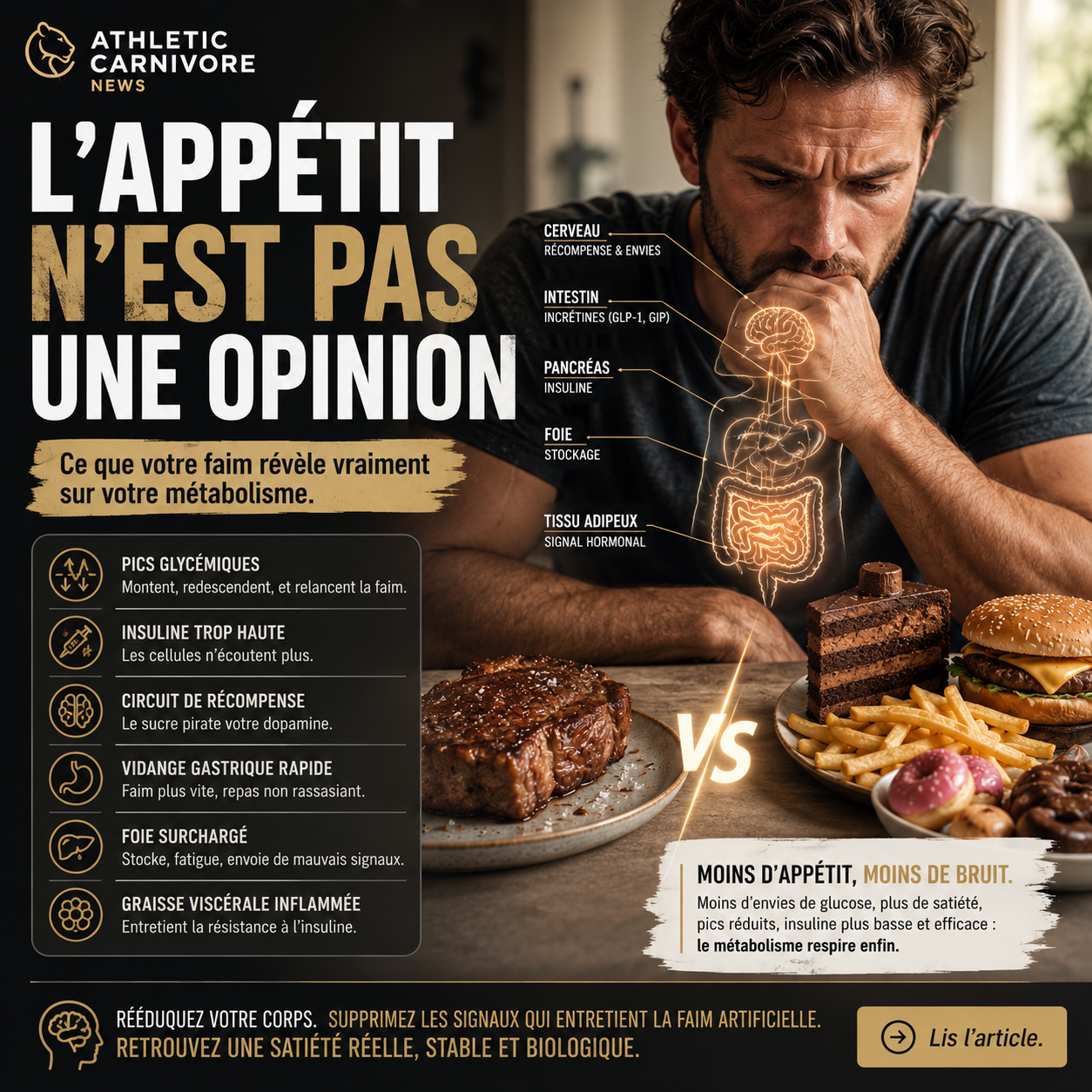 Appétit : ce que votre faim essaie vraiment de vous dire