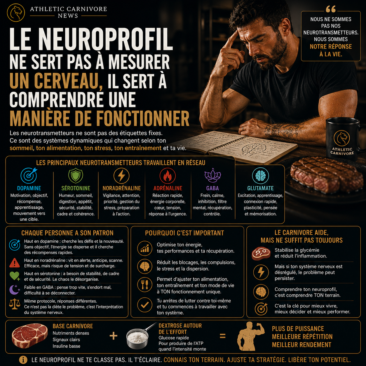 Comprendre son neuroprofil pour mieux gérer alimentation et énergie