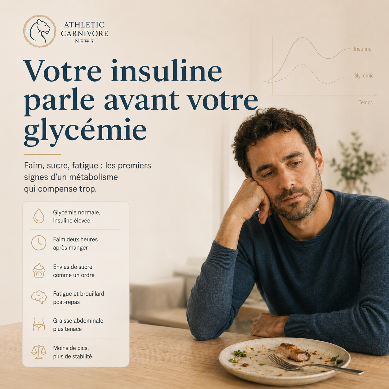 Insuline : le signal d’alerte qui arrive avant la glycémie