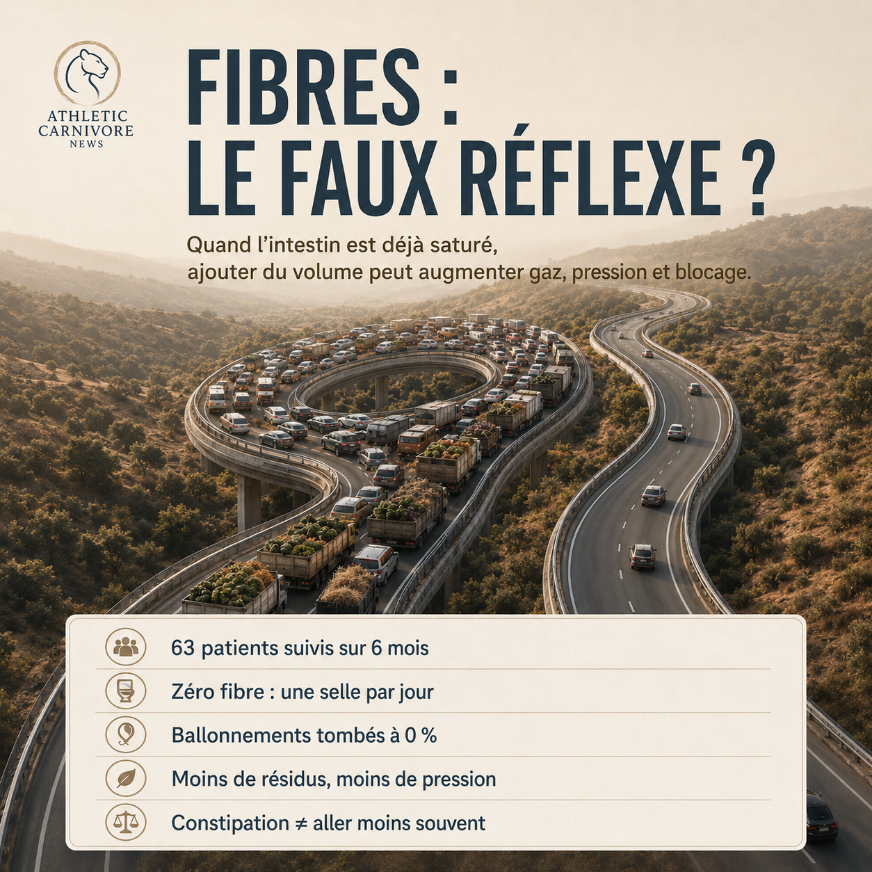 Constipation et fibres : pourquoi en ajouter peut parfois aggraver le blocage