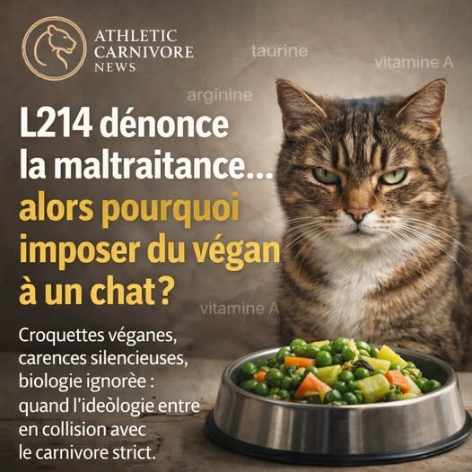 Croquettes véganes pour chat : quand l’idéologie oublie le carnivore strict