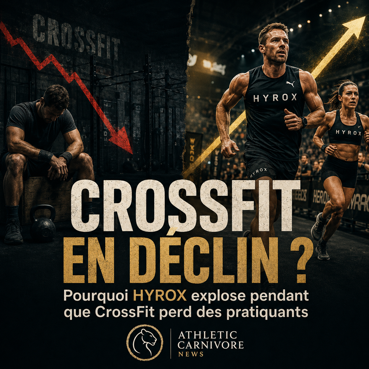 CrossFit en mutation : pourquoi HYROX séduit alors que CrossFit perd du terrain
