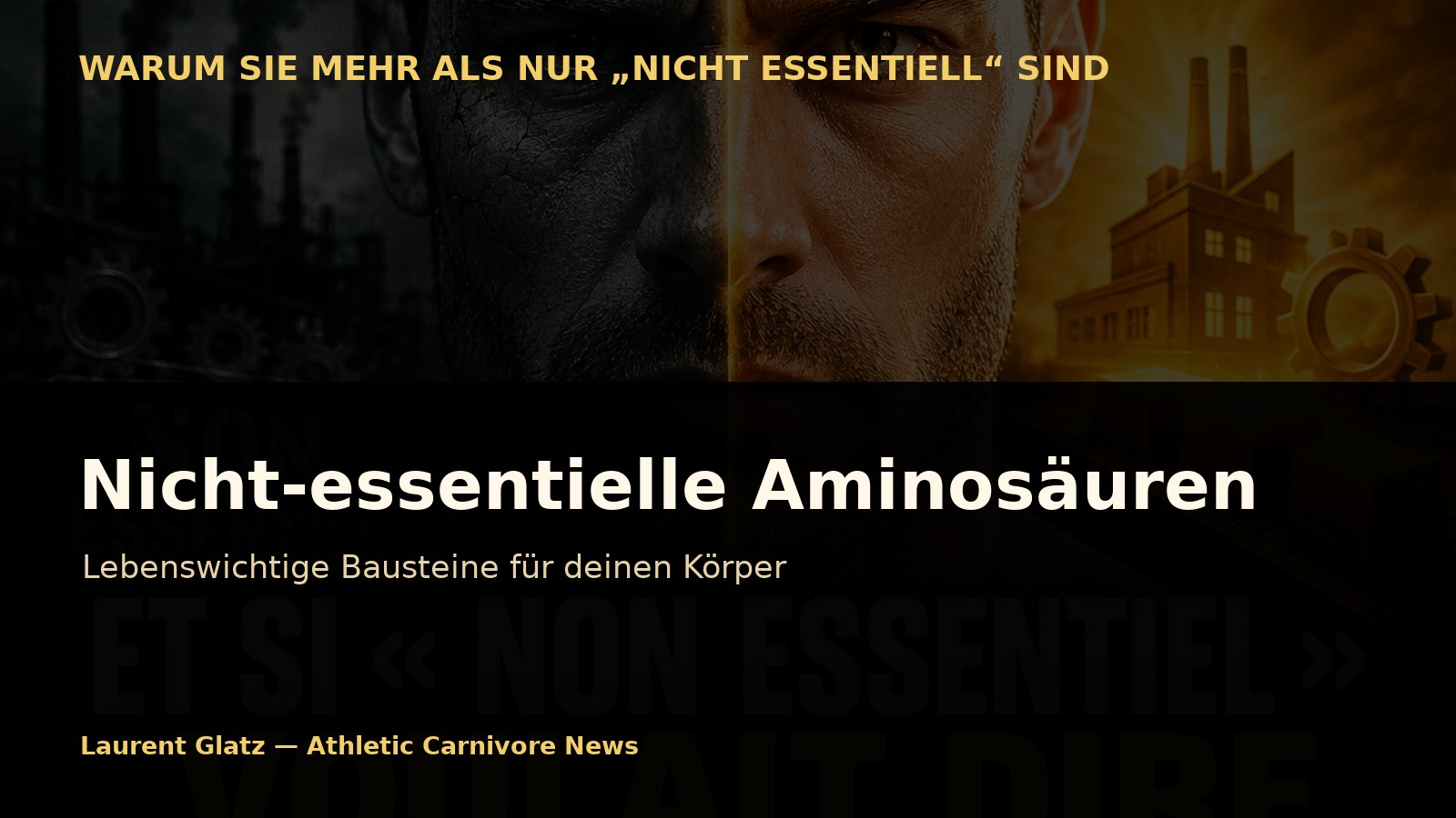 Nicht-essentielle Aminosäuren: Ihre lebenswichtige Rolle für deinen Körper
