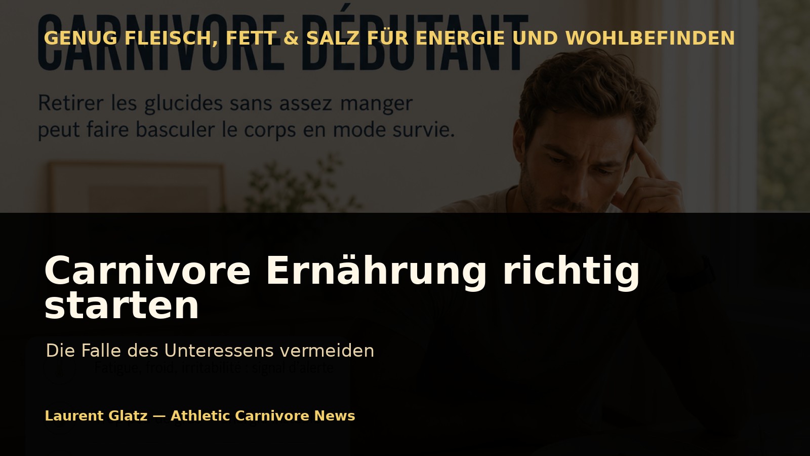Erfolgreich mit der Carnivore-Ernährung starten: Die Falle des Unteressens vermeiden
