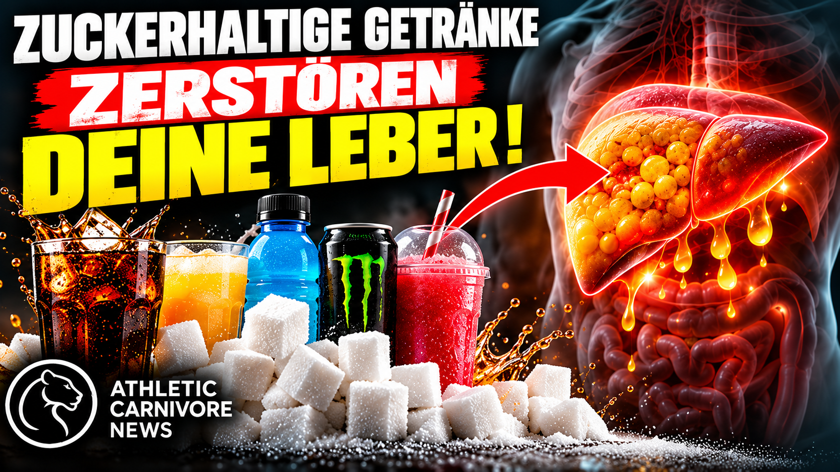 Gesüßte Getränke: Ihr echter Einfluss auf Leber und Stoffwechsel verstehen