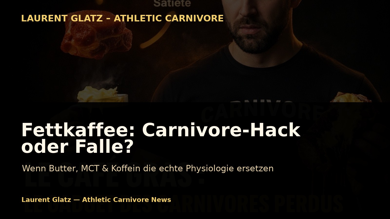 Fettkaffee: Wenn der Carnivore-Hack die echte Physiologie ersetzt