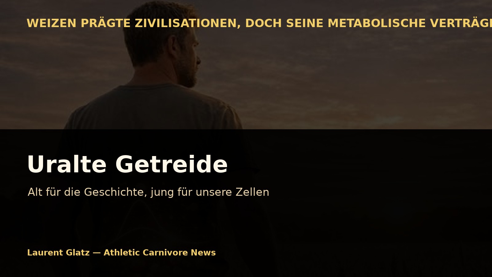 Uralte Getreide: Alt in der Geschichte, jung für unsere Zellen