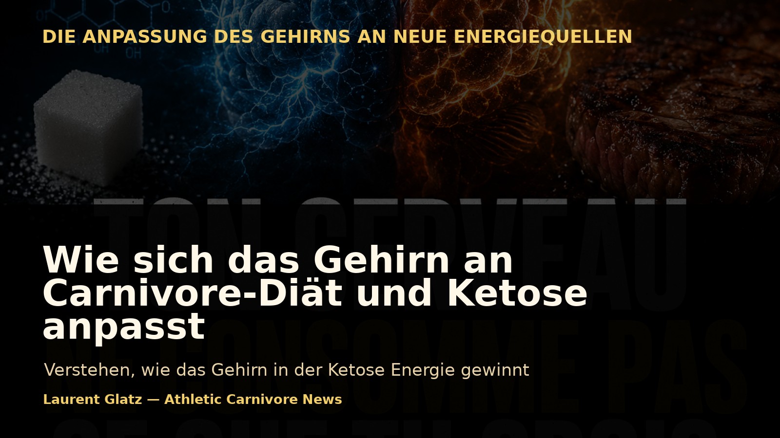 Wie sich das Gehirn an die Carnivore-Diät und Ketose anpasst