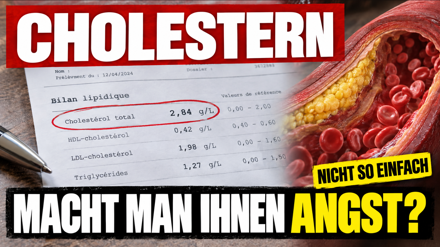 Cholesterin: Die wahre Bedeutung hinter den Zahlen verstehen