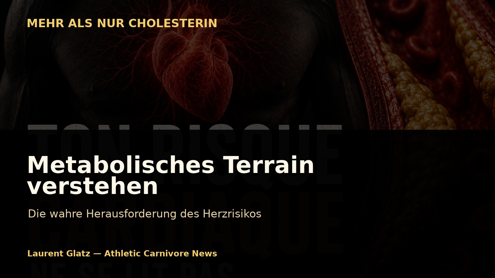Das metabolische Terrain verstehen – über Cholesterin hinaus