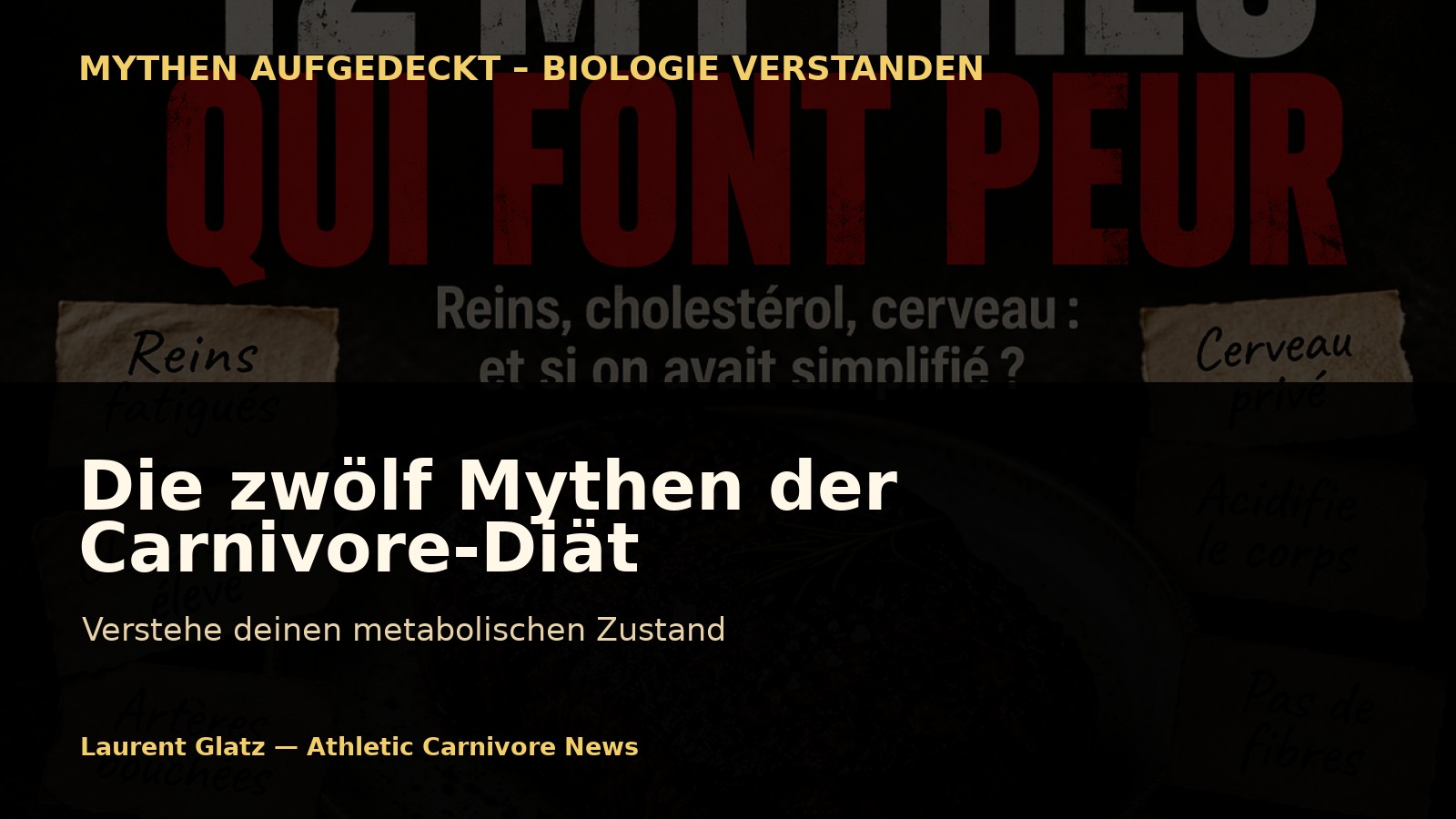 Die zwölf Mythen der Carnivore-Diät: Verstehe deinen metabolischen Zustand