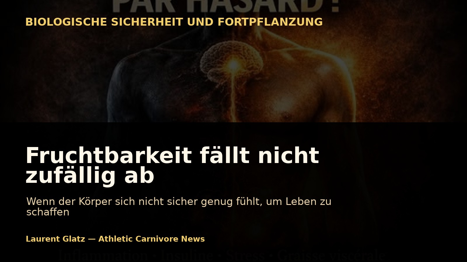 Fruchtbarkeit fällt nicht zufällig ab