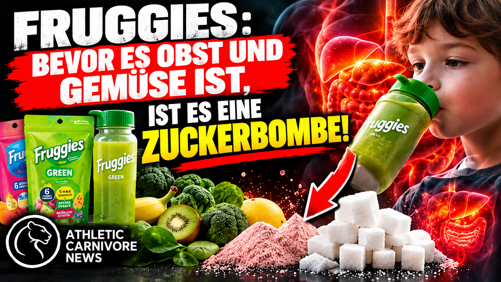 Fruggies: Die wahre Auswirkung von Fruchtpulver auf die Gesundheit von Kindern verstehen