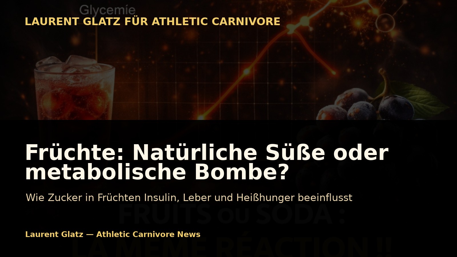 Früchte: Wenn die Natur zur metabolischen Bombe wird