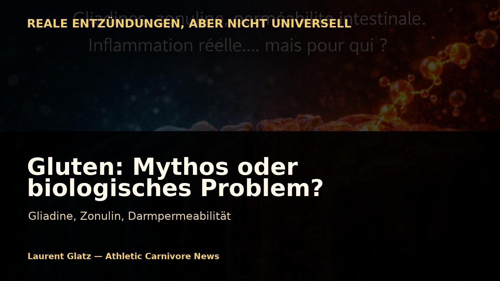 Gluten: Moderner Mythos oder echtes biologisches Problem?