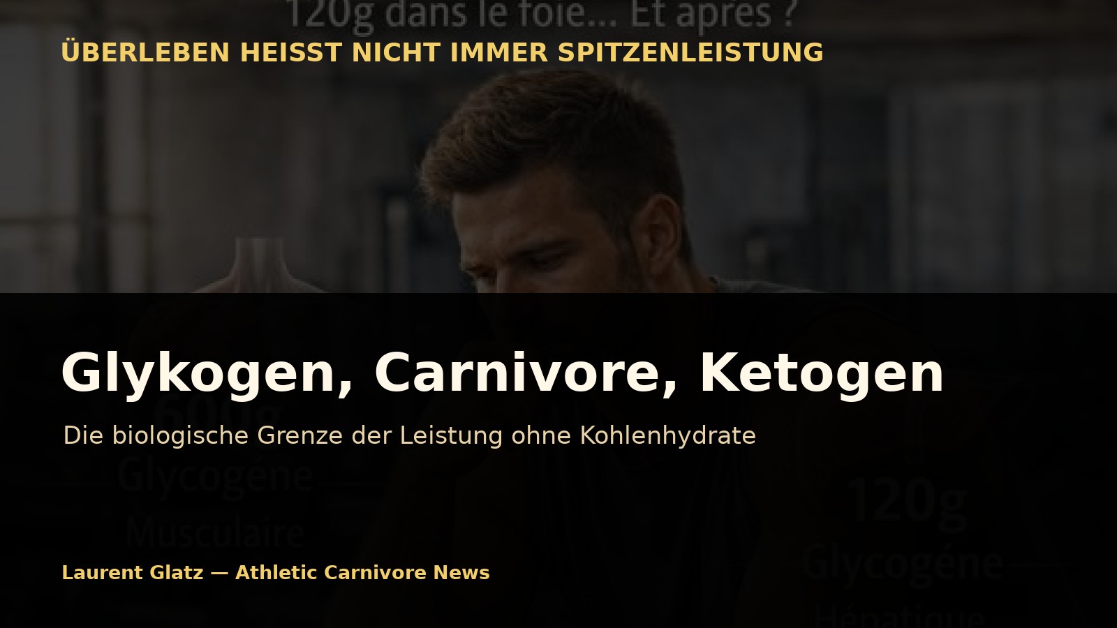 Glykogen, Carnivore, Ketogen: Die biologische Grenze, die niemand sehen will