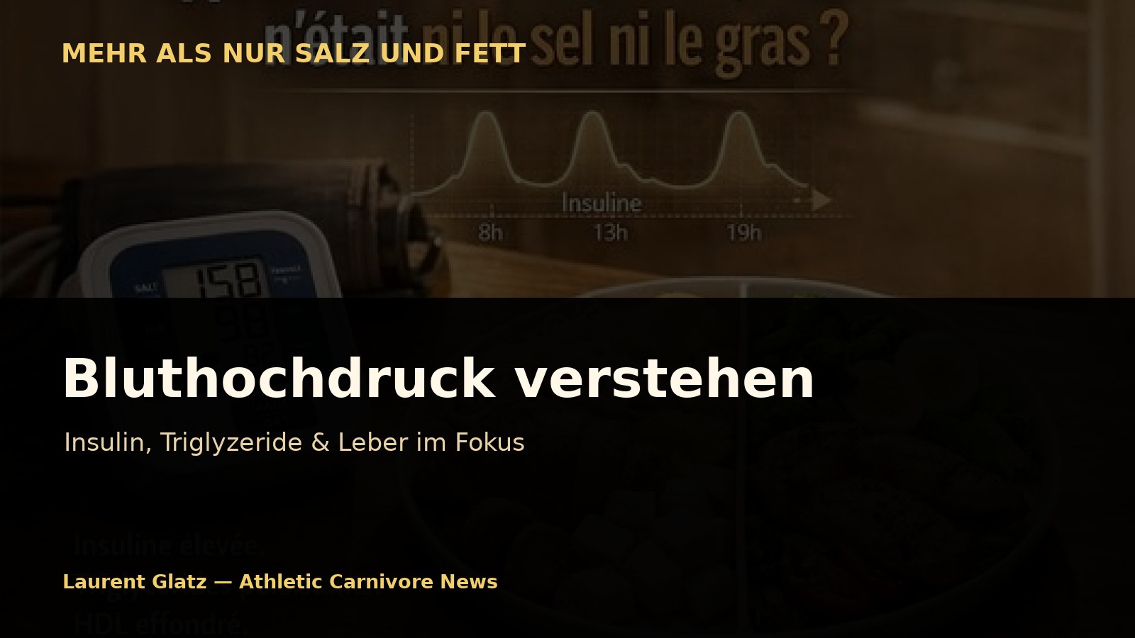 Bluthochdruck: Liegt das Problem wirklich nicht am Salz oder Fett?