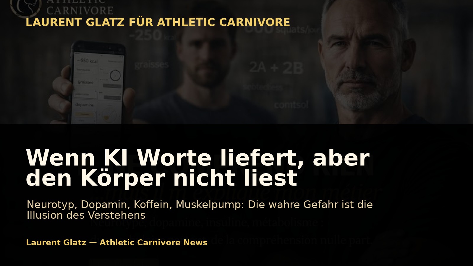 Wenn KI Vokabular liefert, aber den Körper nicht liest