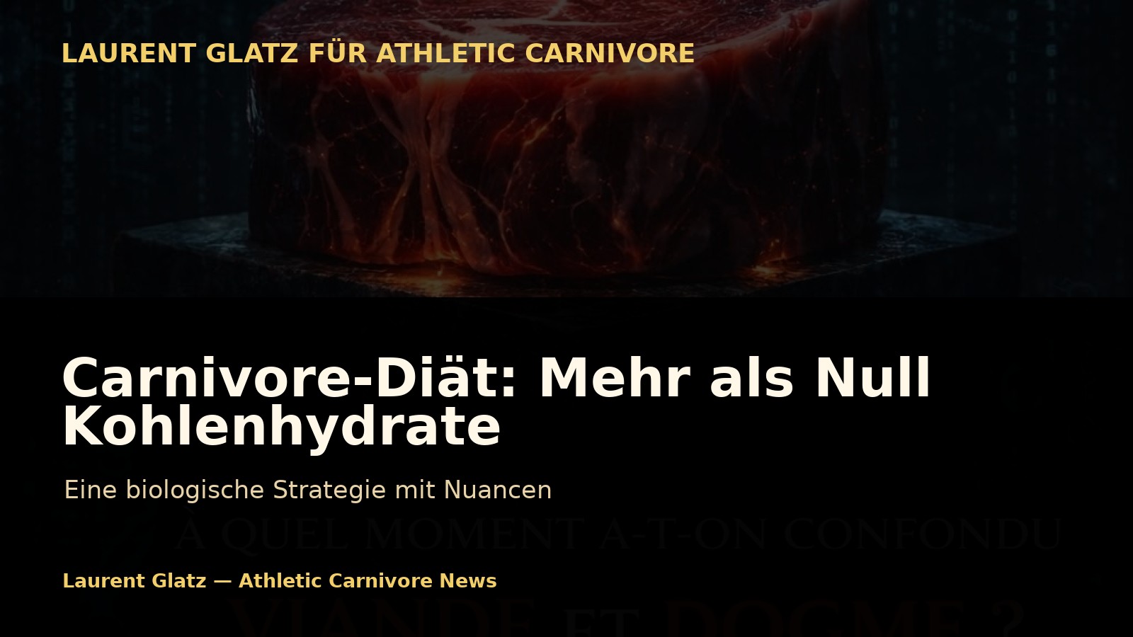 Diese Influencer reden vom Carnivore-Diät, ohne zu wissen, was es wirklich ist
