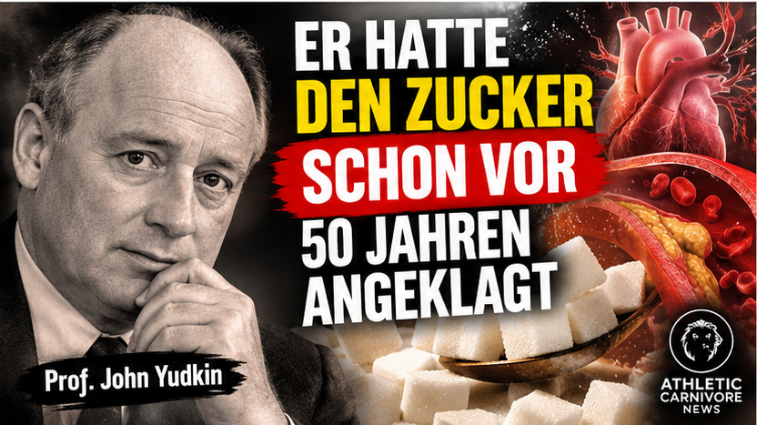 John Yudkin und Zucker: Frühe Erkenntnisse zu Stoffwechsel und Herz-Kreislauf-Risiken