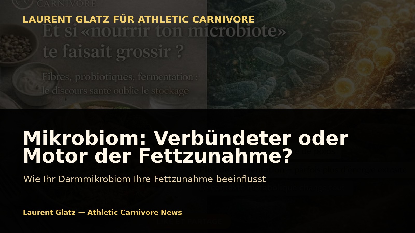 Mikrobiom: Metabolischer Verbündeter oder verborgener Motor der Fettzunahme?