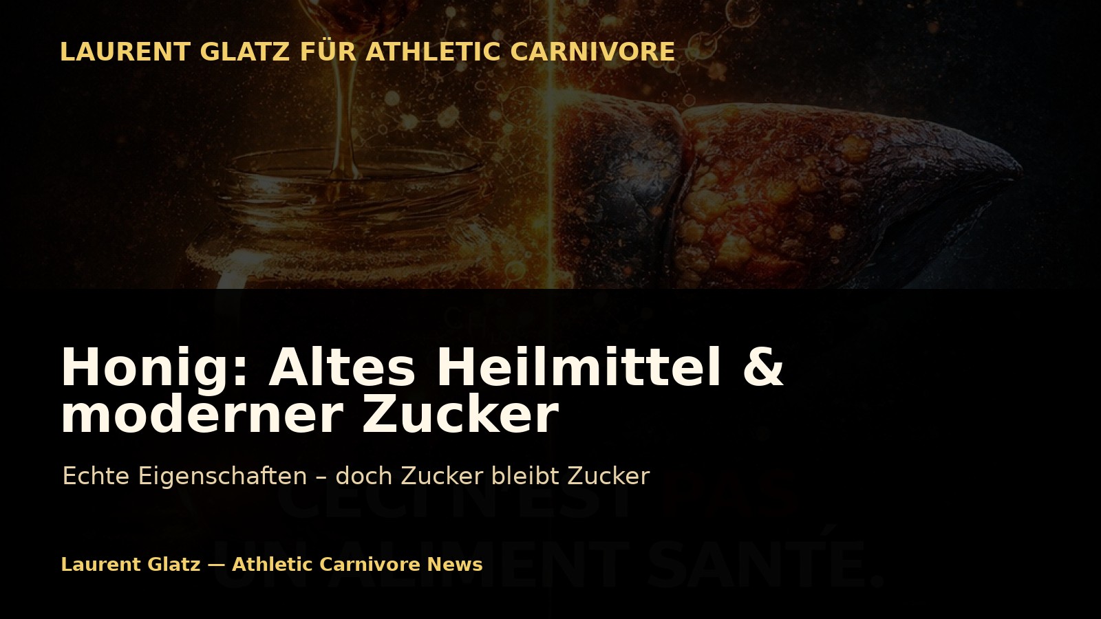 Honig: Zwischen altem Heilmittel und modernem Zucker