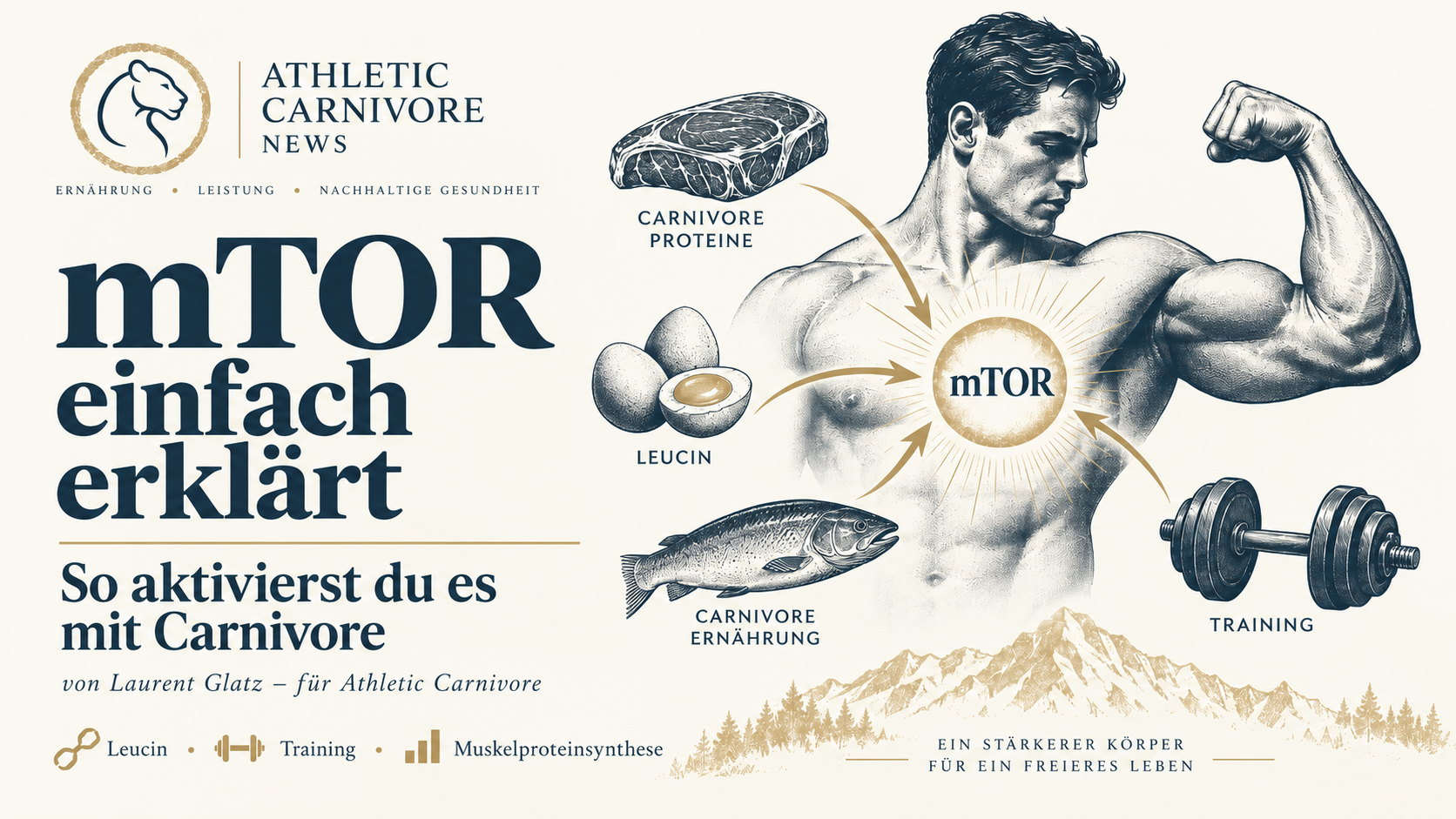 mTOR und carnivore Ernährung: Muskelaufbau effektiv aktivieren