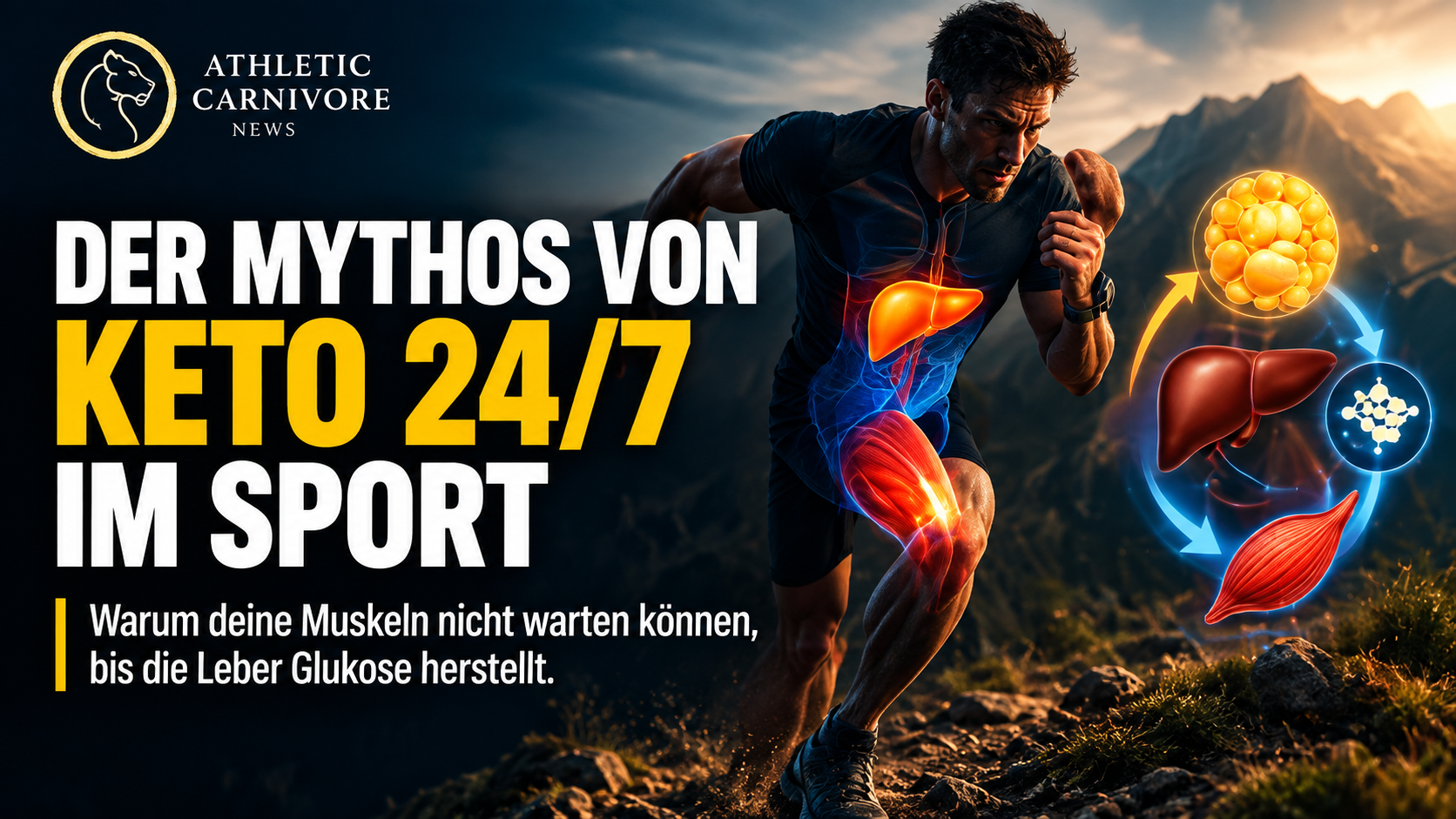 Der Mythos der permanenten Keto-Diät im Sport: Die wahre Muskelphysiologie verstehen