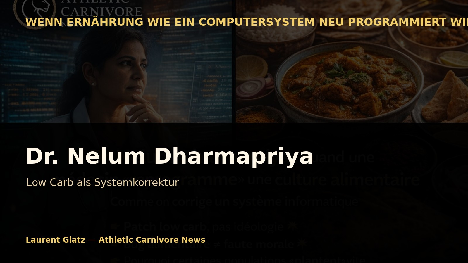 Dr. Nelum Dharmapriya: Wenn eine Ärztin Esskultur wie ein Computersystem neu programmiert