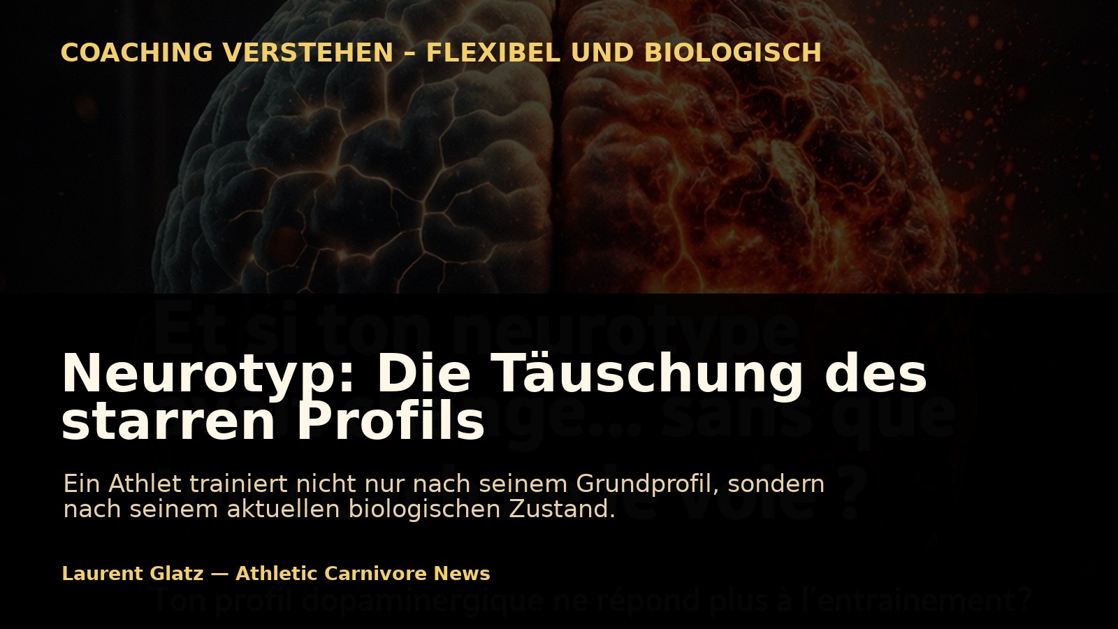 Neurotyp: Die Täuschung des starren Profils