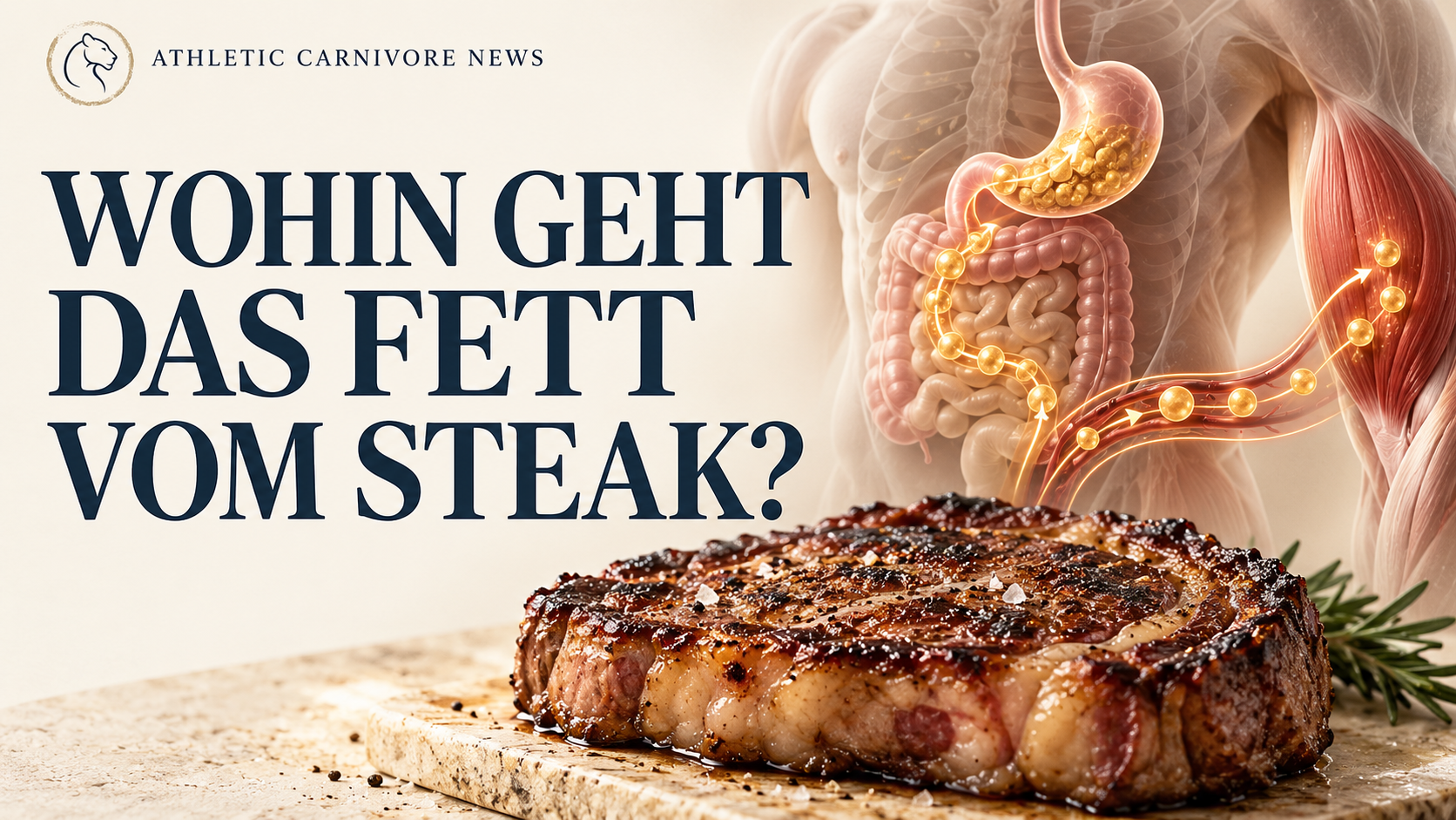 Wohin gelangt wirklich das Fett deines Entrecôtes?