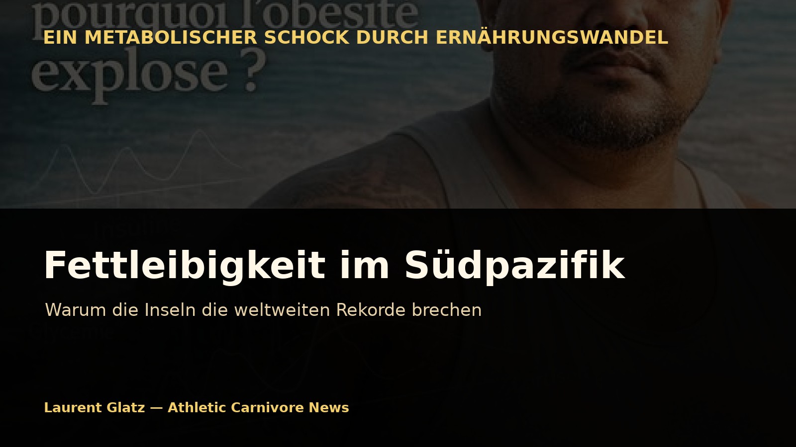 Südpazifik: Warum die weltweiten Fettleibigkeitsrekorde auf den Inseln explodieren