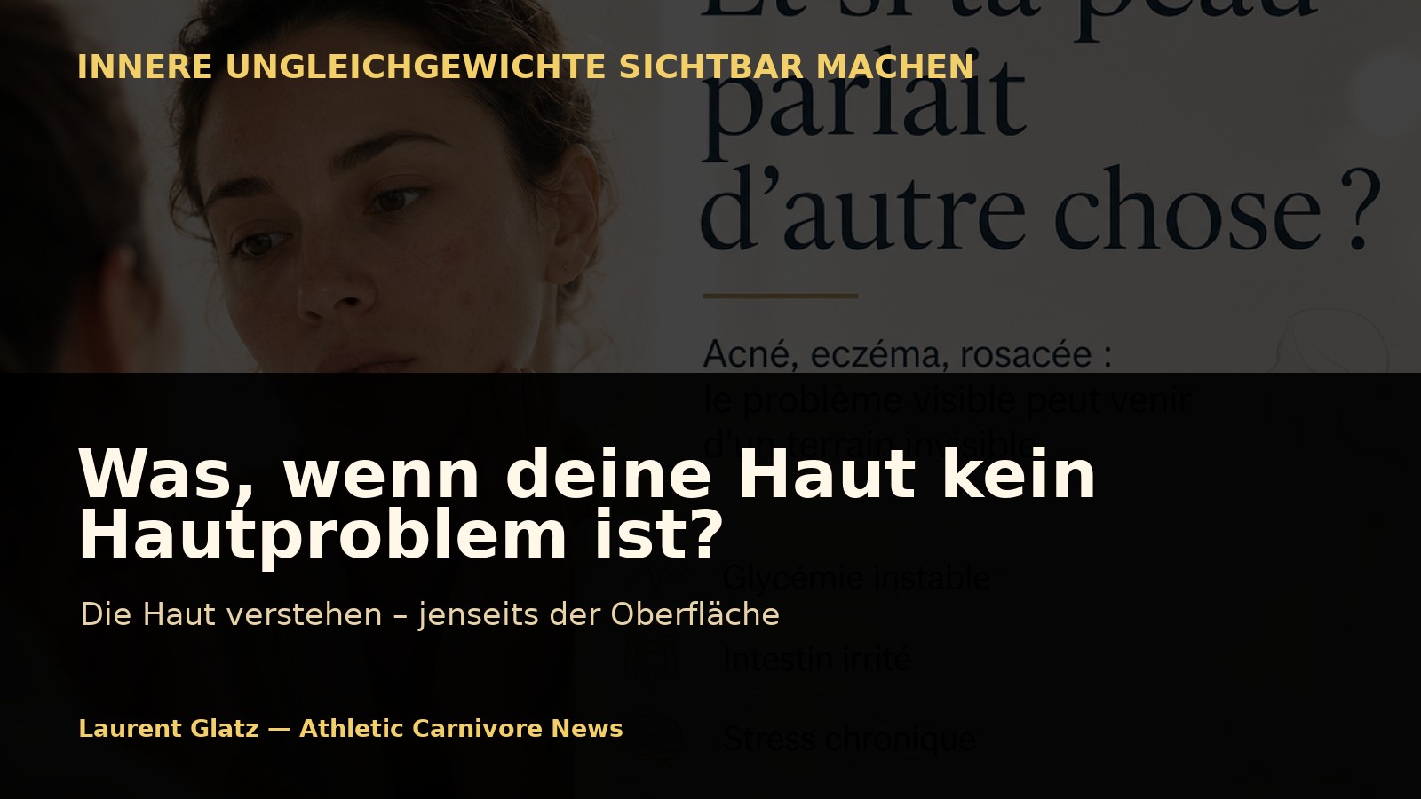 Was, wenn deine Haut kein Hautproblem ist?