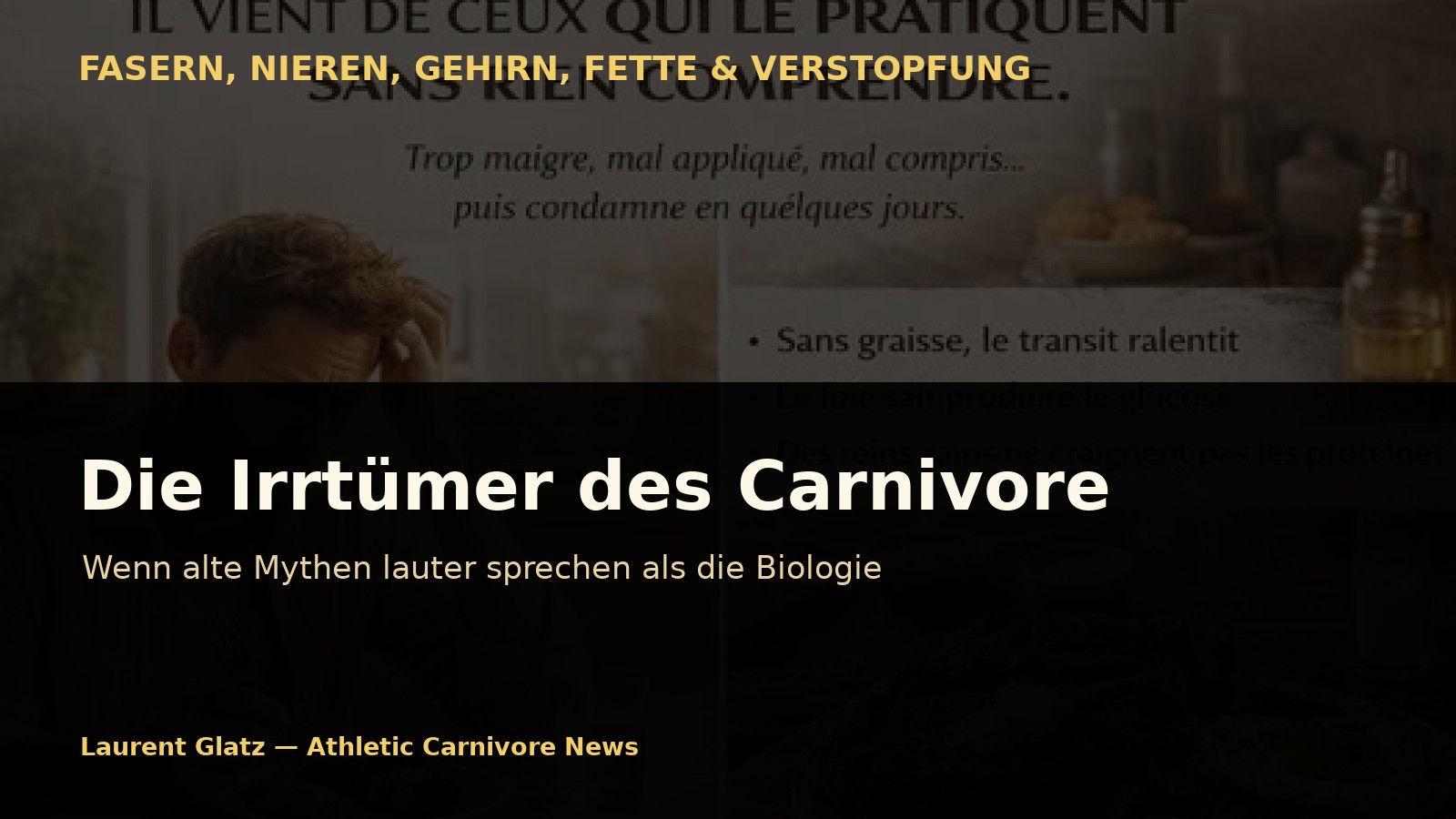 Die Irrtümer des Carnivore: Wenn alte Mythen lauter sprechen als die Biologie